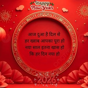 Happy New Year 2026 Shayari