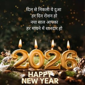 Happy New Year 2026 Shayari