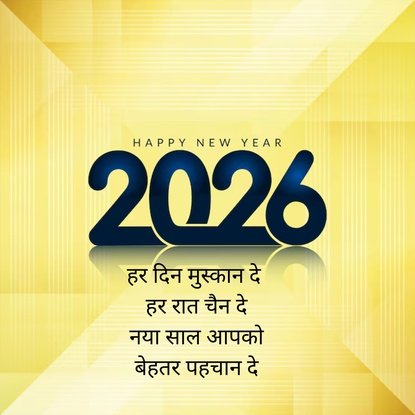 Happy New Year 2026 Shayari
