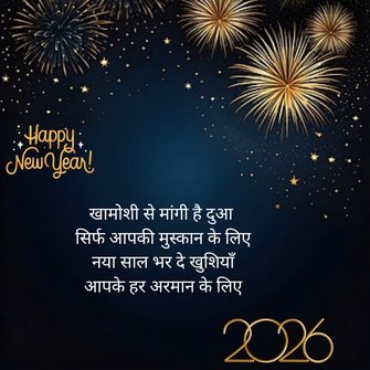 Happy New Year 2026 Shayari