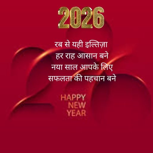 Happy New Year 2026 Shayari