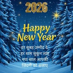 Happy New Year 2026 Shayari