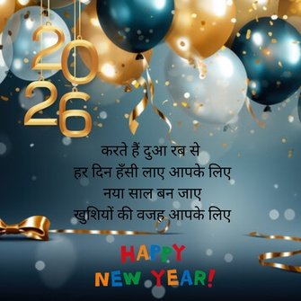 Happy New Year 2026 Shayari