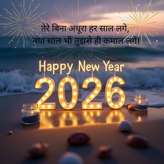 Happy New Year 2026 Shayari